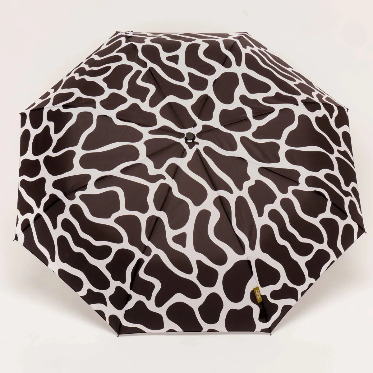 Black & White Ripples Umbrella with Auto Open-Close - Image 5