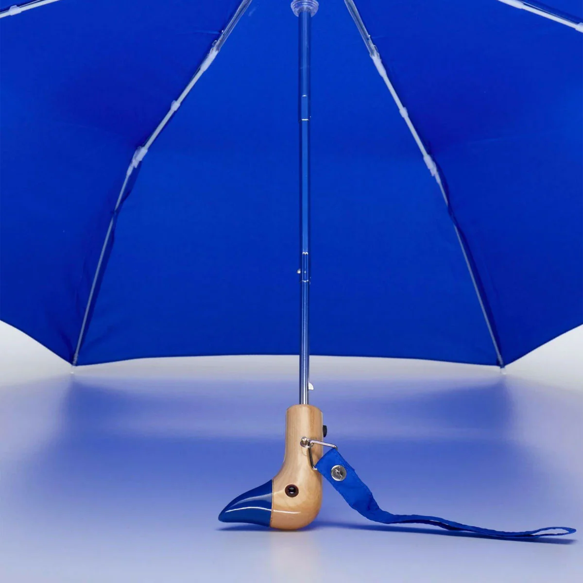 Cobalt Blue Duck Umbrella - Image 5
