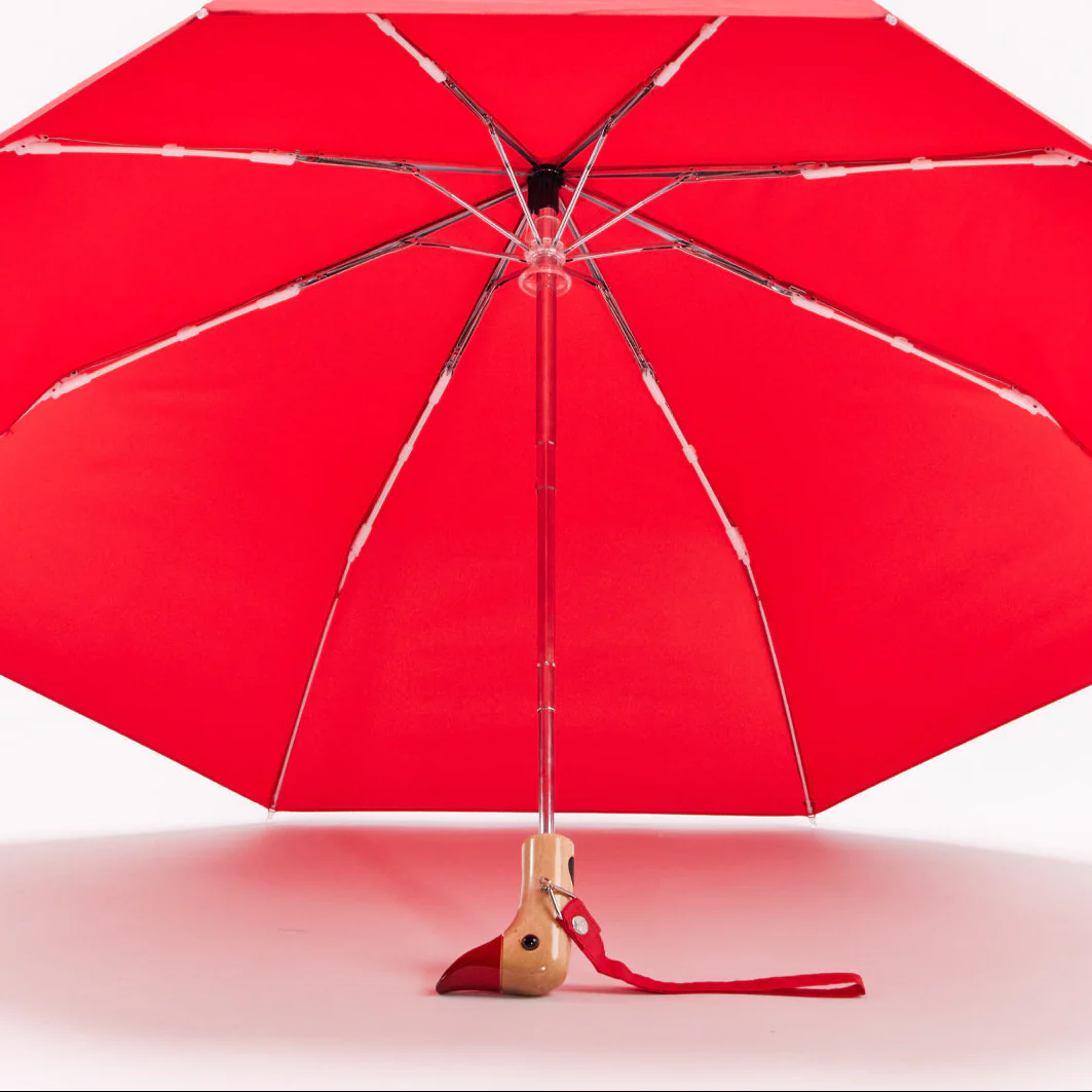 Chilli Red Duck Umbrella - Image 6